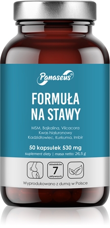 Panaseus Formuła Na Stawy kapsułki do wspomagania prawidłowej kondycji stawów