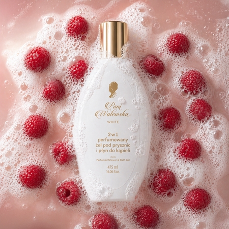 Pani Walewska White 2 in 1 Shower Gel and Bubble Bath 2-in-1