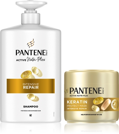 Pantene Pro-V Active Nutri Plex Intensive Repair conditionnement avantageux pour cheveux secs et abîmés