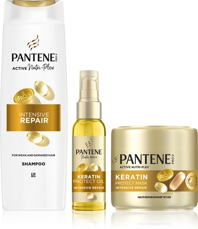 Pantene Pro-V Active Nutri Plex Intensive Repair wygodne opakowanie do włosów suchych i osłabionych
