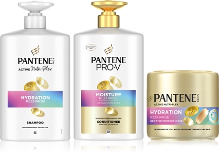 Pantene Pro-V Active Nutri Plex Hydration Recharge set for hair strengthening