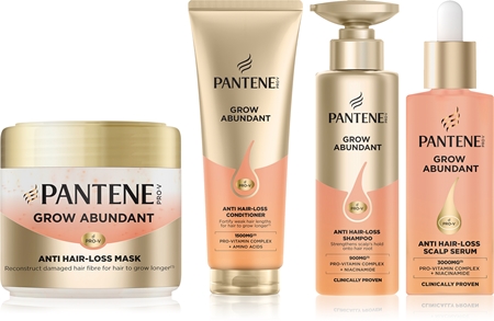 Pantene Grow Abundant ensemble cheveux et cuir chevelu