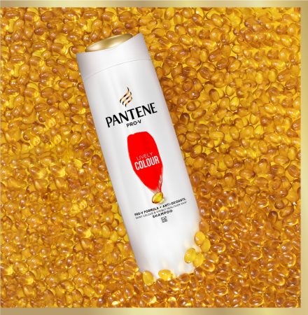 Pantene Pro-V Colour Protect shampoo värjätyille, kemiallisesti käsitellyille ja valkaistuille hiuksille