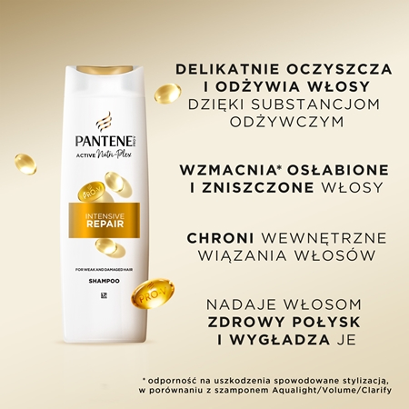 Pantene Pro-V Active Nutri Plex Intensive Repair szampon do włosów zniszczonych
