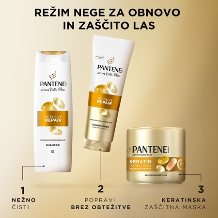 Pantene Pro-V Active Nutri Plex Intensive Repair šampon za poškodovane lase
