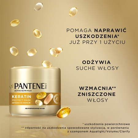 Pantene Pro-V Active Nutri Plex Intensive Repair regenerująca maska do włosów do włosów suchych i zniszczonych