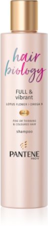 Pantene Hair Biology Full & Vibrant čisticí a vyživující šampon pro slabé vlasy