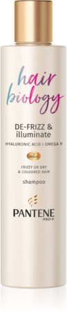 Pantene Hair Biology De-Frizz & Illuminate Shampoo für gefärbtes Haar