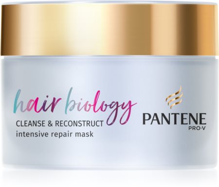 Pantene Hair Biology Cleanse & Reconstruct maska za lase za poškodovane lase