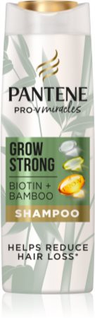 Pantene Grow Strong Biotin & Bamboo σαμπουάν ενάντια στη τριχόπτωση