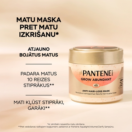 Pantene Pro-V Grow Abundant Matu maska pret matu izkrišanu