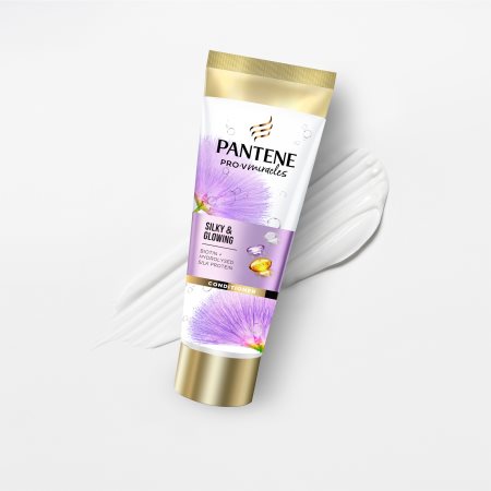Pantene Pro-V Miracles Silky & Glowing Keratinåterställande balsam