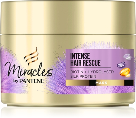 Pantene Pro-V Miracles Silky & Glowing masque cheveux régénérant à la kératine