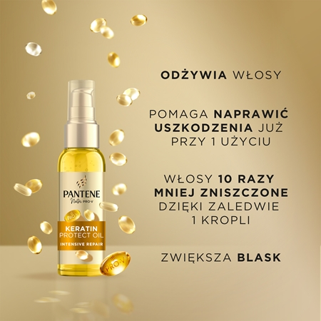 Pantene Pro-V Keratin Protect Oil suchy olejek do włosów