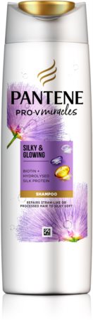 Pantene Pro-V Miracles Silky & Glowing jemný šampon ke každodennímu použití
