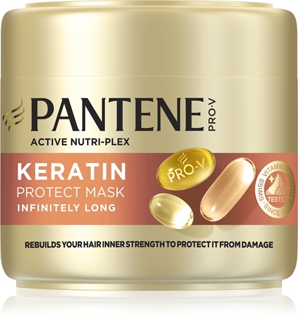 Pantene Pro-V Active Nutri Plex Infinitely Long keratinová maska pro suché a poškozené vlasy