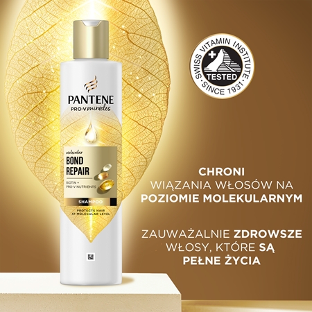 Pantene Pro-V Bond Repair wzmacniający szampon do włosów zniszczonych z biotyną