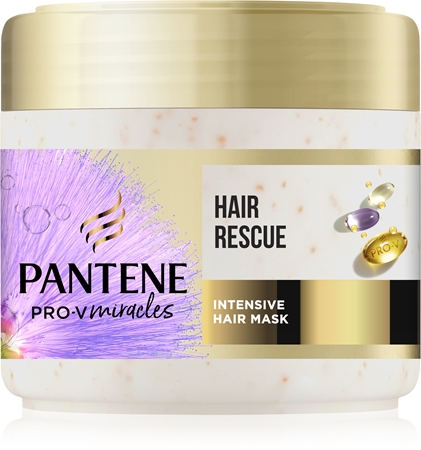 Pantene Pro-V Miracles Silky & Glowing regenerating hair mask with keratin
