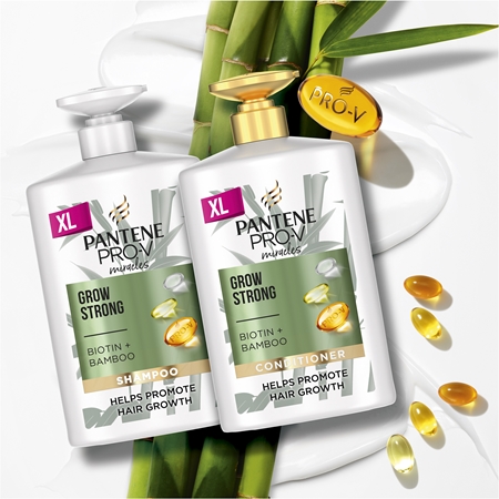 Pantene Pro-V Miracles Grow Strong kondícionáló a száraz, sérült hajra töredezésre hajlamos hajra