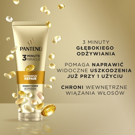 Pantene 3 Minute Miracle Intensive Repair odżywka do włosów suchych i zniszczonych