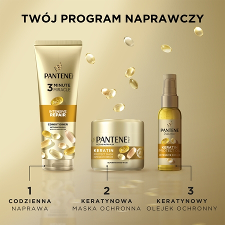 Pantene 3 Minute Miracle Intensive Repair odżywka do włosów suchych i zniszczonych