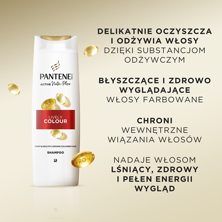 Pantene Pro-V Active Nutri Plex Lively Colour odżywka rozjaśniająca i wzmacniająca do włosów farbowanych