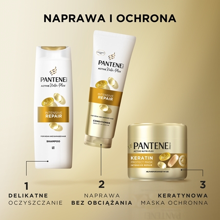 Pantene Pro-V Active Nutri Plex Intensive Repair szampon do włosów zniszczonych