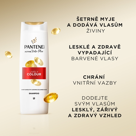 Pantene Pro-V Active Nutri Plex Lively Colour šampon 3 v 1
