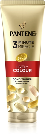 Pantene 3 Minute Miracle Lively Colour kondicionér pro poškozené a barvené vlasy