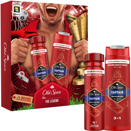Old Spice Captain For The Legend lahjasetti miehille