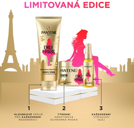 Pantene Pro-V Emily in Paris dárková sada pro ženy