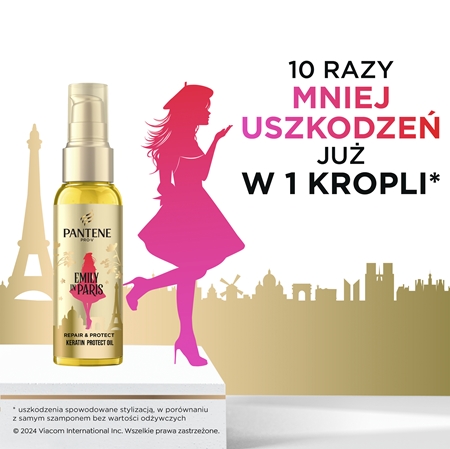 Pantene Pro-V Emily in Paris zestaw upominkowy dla kobiet