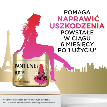 Pantene Pro-V Emily in Paris zestaw upominkowy dla kobiet