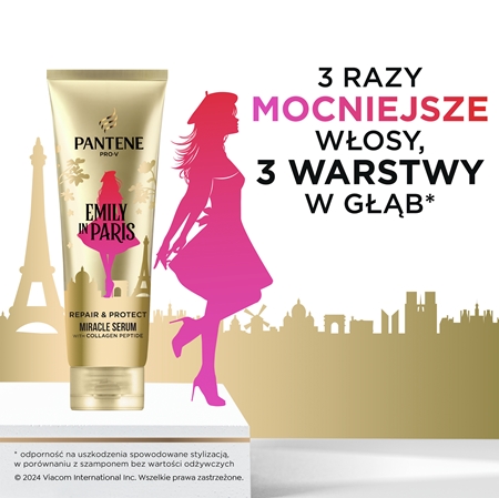 Pantene Pro-V Emily in Paris zestaw upominkowy dla kobiet
