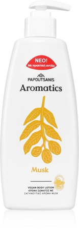 PAPOUTSANIS Aromatics Musk tělové mléko