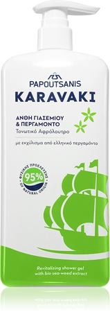 PAPOUTSANIS Karavaki Jasmin & Bergamot gel doccia