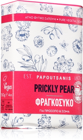 PAPOUTSANIS Prickly Pear tuhé mýdlo