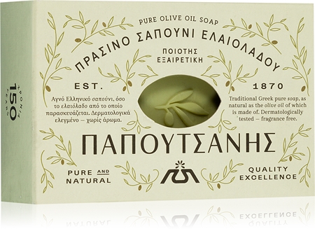 PAPOUTSANIS Traditional Olive Oil tuhé mýdlo