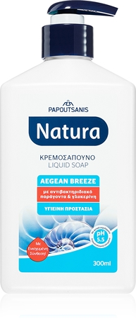 PAPOUTSANIS Natura Liquid Soap jabón líquido