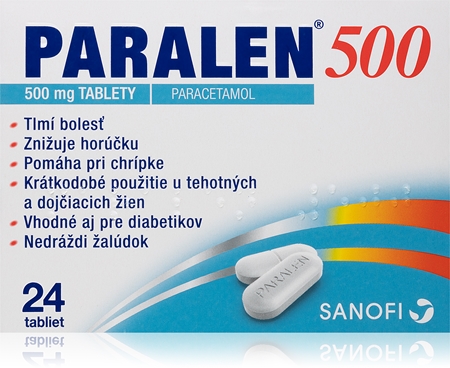 Paralen 500 mg tablety