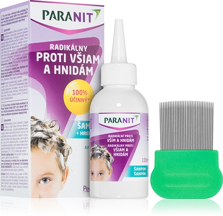 Paranit Radikální šampon + hřeben šampón proti všiam