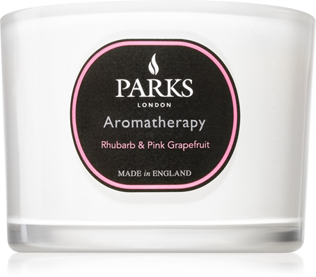 Parks London Aromatherapy Rhubarb & Pink Grapefruit illatgyertya