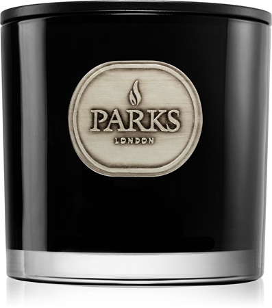 Parks London Platinum Feu De Bois vela perfumada