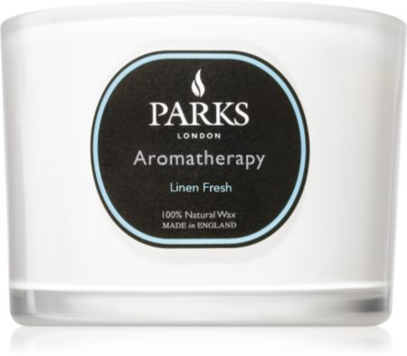 Parks London Aromatherapy Linen Fresh mirisna svijeća