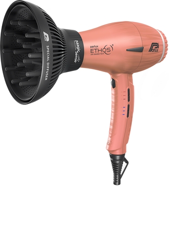 Parlux Ethos + Magic Sense asciugacapelli professionale con ionizzatore + diffusore