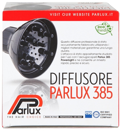 Parlux 385 Power Light Ionic & Ceramic Diffuser For Hairdryer