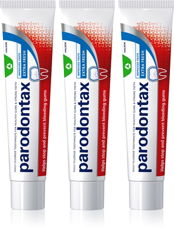 Parodontax Extra Fresh hammastahna ikenien verenvuotoon