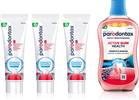 Parodontax Complete Protection & Active Gum Health Extra Fresh Σετ για υγιή δόντια και ούλα