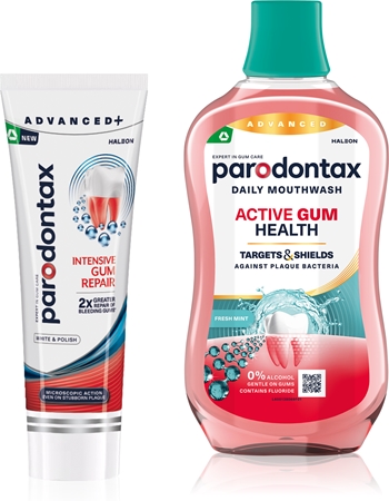 Parodontax Intensive Gum Repair White & Active Gum Health Σετ για δόντια