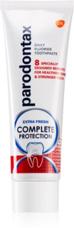 Parodontax Complete Protection Extra Fresh Fluor tandpastaer For sunde tænder og tandkød